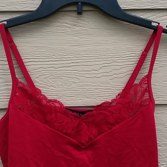 White House Black Market tank top Red Sz S - Picture 2 of 7